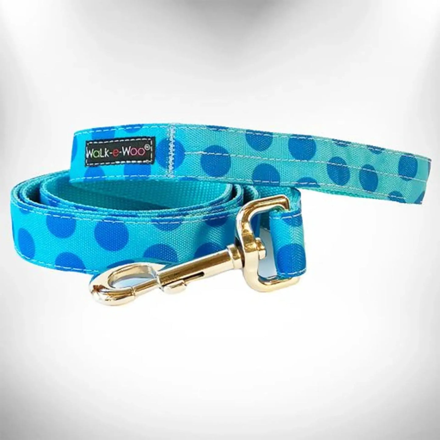 Polka Dot Dog Monotone Lead