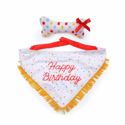 Birthday Bandana and Bone