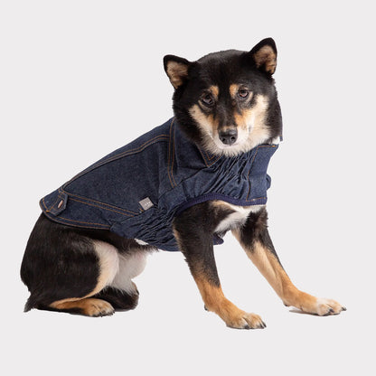 Denim Dog Jacket