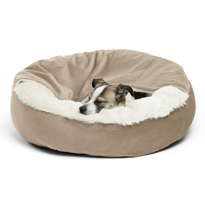 Cat & Dog Cuddler Bed - Wheat Ilan