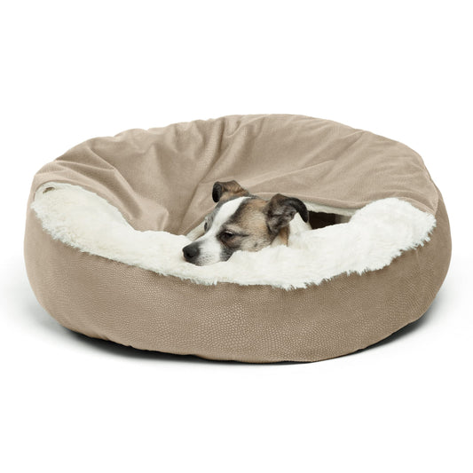 Cat & Dog Cuddler Bed - Wheat Ilan