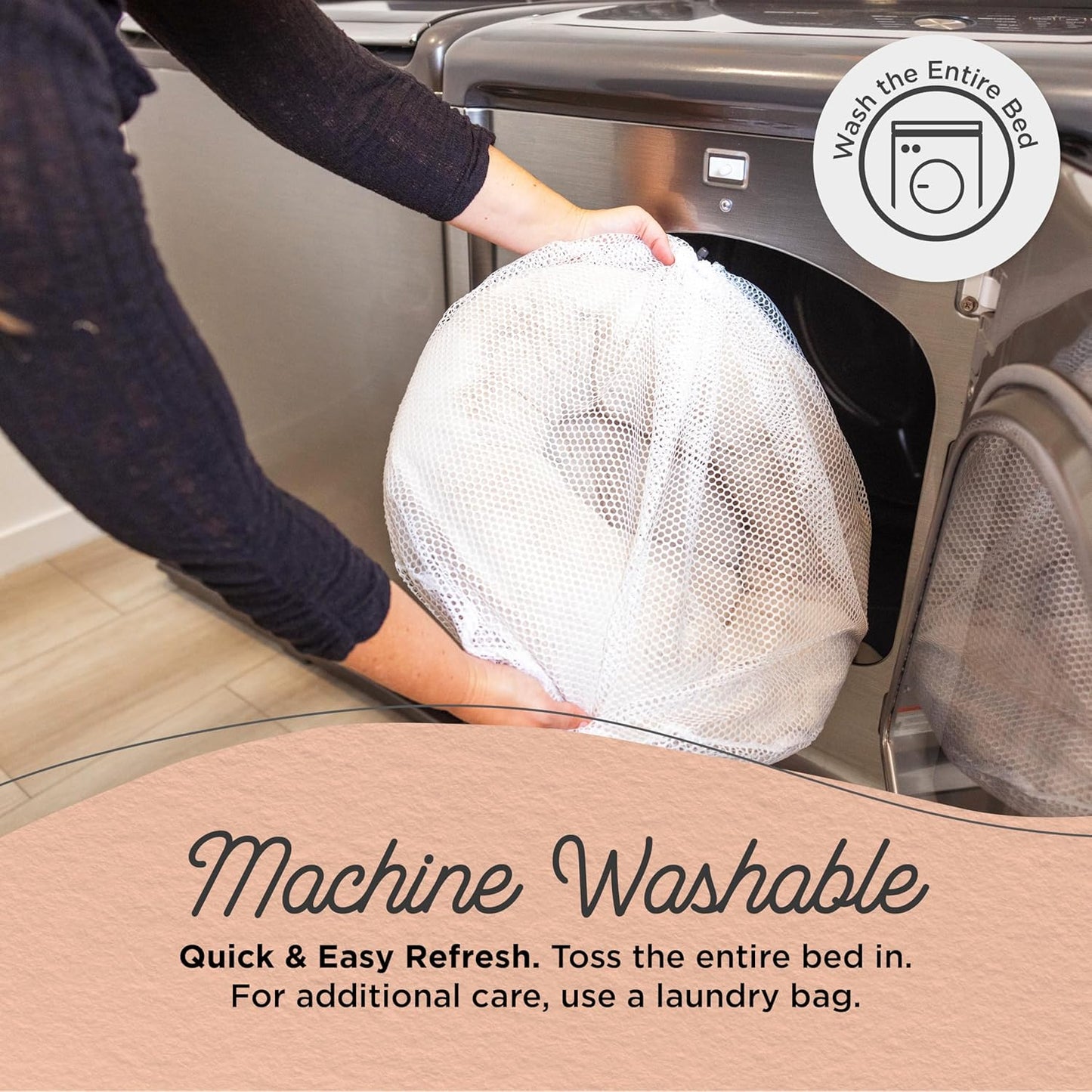 Cat & Dog Cuddler Bed - Wheat Ilan