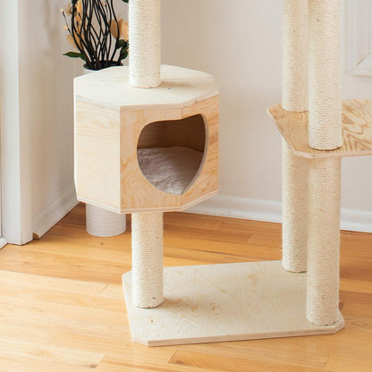 Multi-Level Cat Tower - Scots Pine