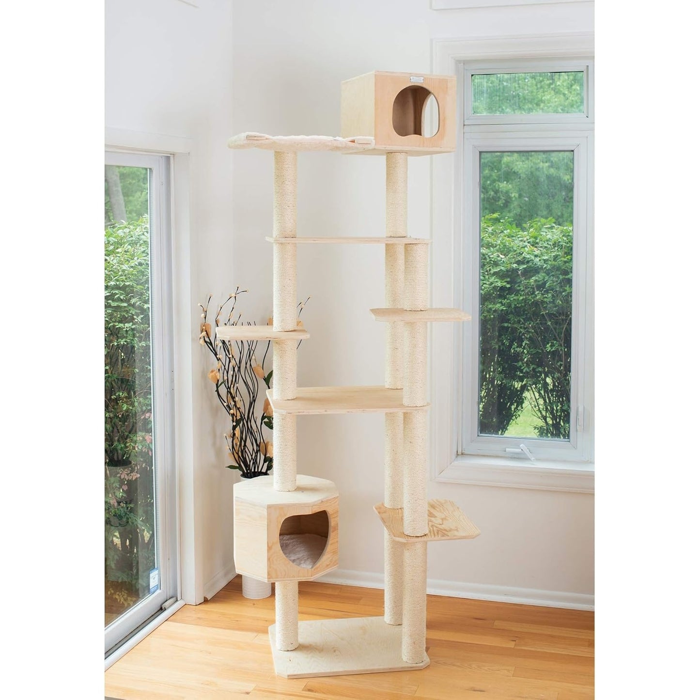 Multi-Level Cat Tower - Scots Pine