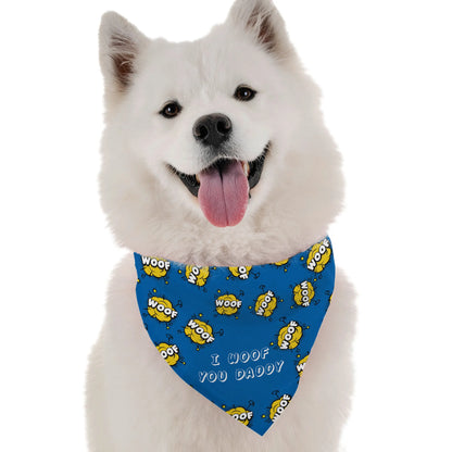 I Woof You Daddy Bandana