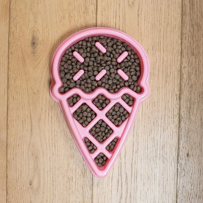 Puzzler Feeder Bowl - Ice Cream