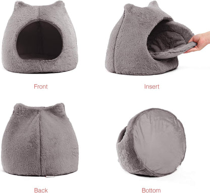 Meow Hut Cuddler - Grey