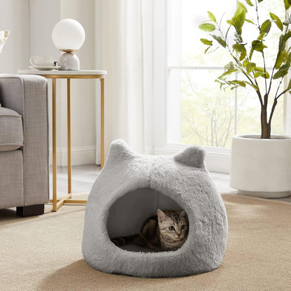 Meow Hut Cuddler - Grey