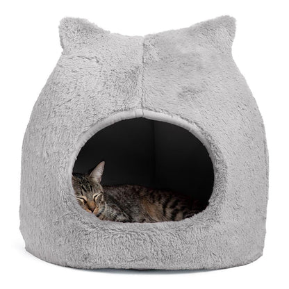 Meow Hut Cuddler - Grey