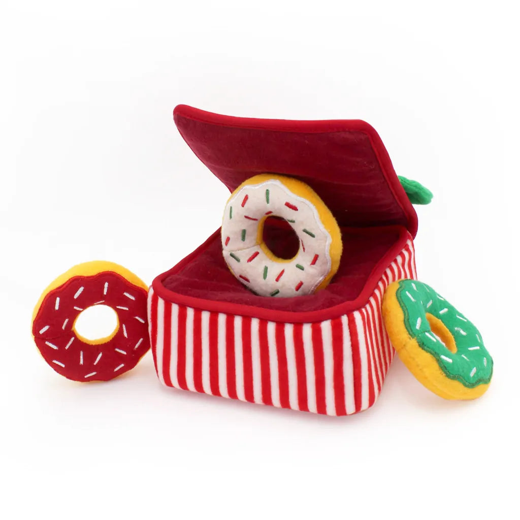 Holiday Burrow® Donutz Box Plush
