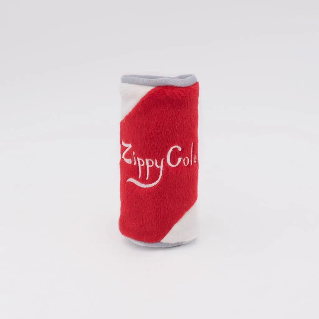 Squeakie Can - Zippy Cola Plush
