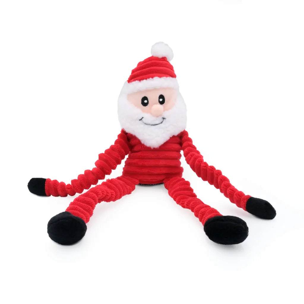 Holiday Crinkle Santa Plush