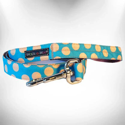 Tan Dots Polka Dot Dog Lead
