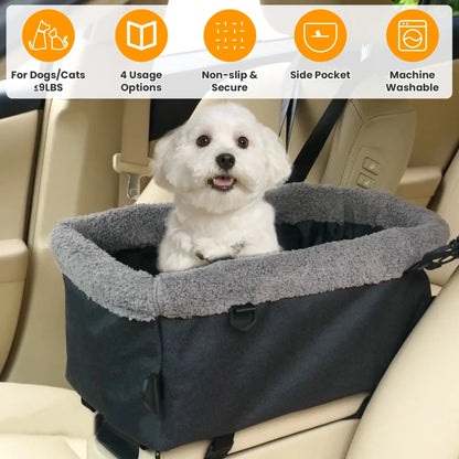 Small Dog Car Seat with Harness