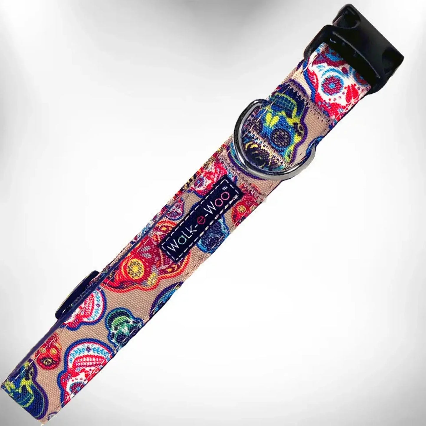 Day of the Dead Dog Collar