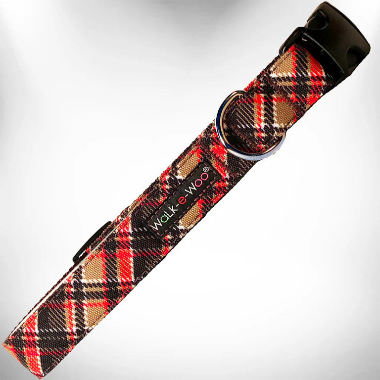Plaid Dog Collar