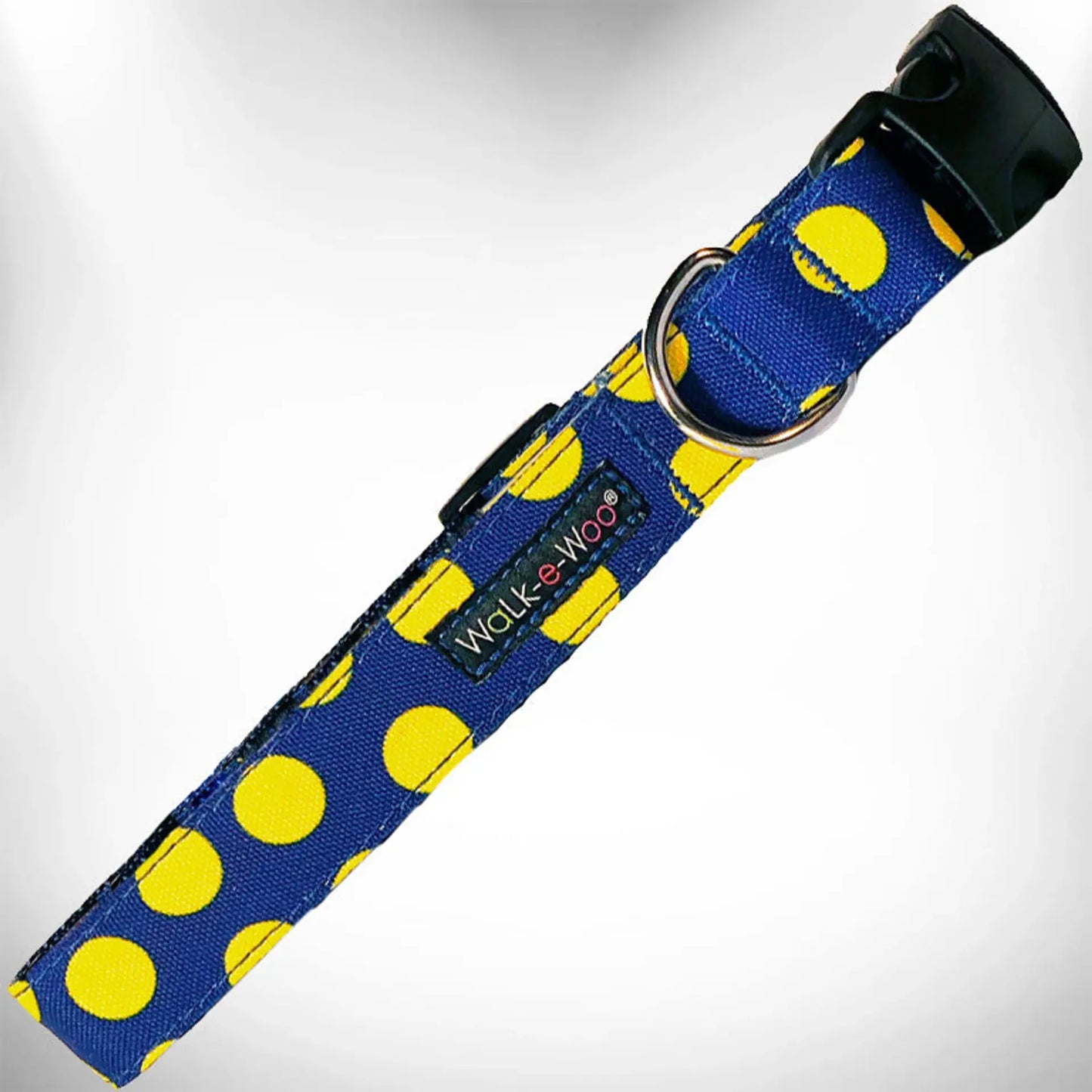 NEON Polka Dot Dog Collar