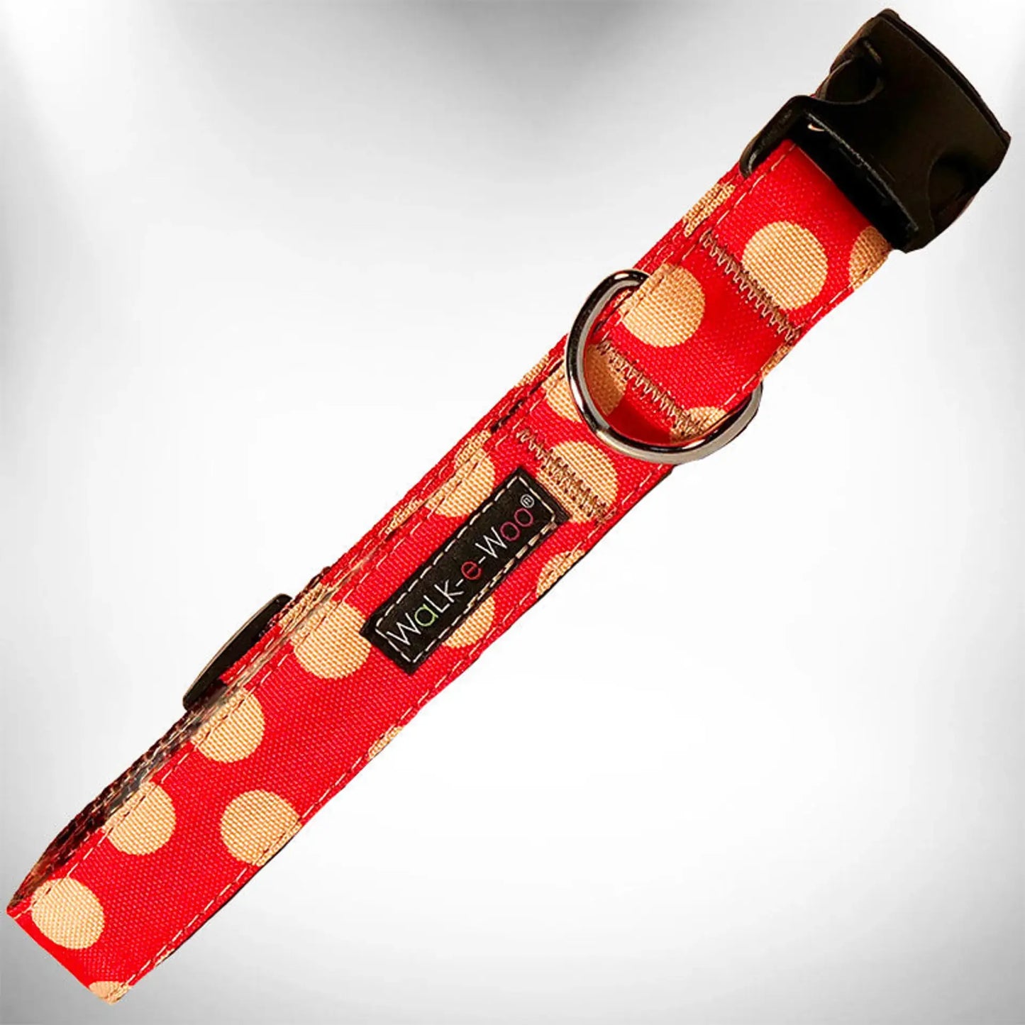 Tan Dots Polka Dot Dog Collars