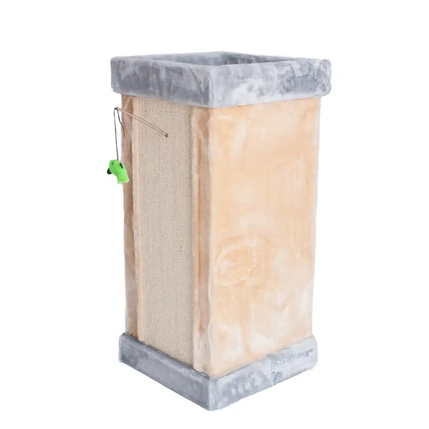 Double Condo Cat House With Carpet