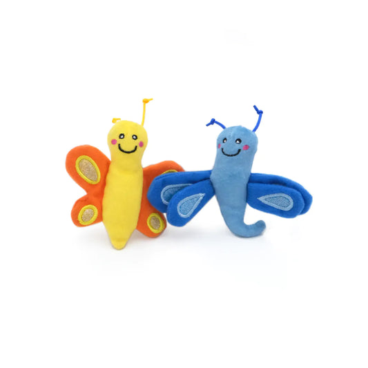 Butterfly and Dragonfly 2pk Cat Plush