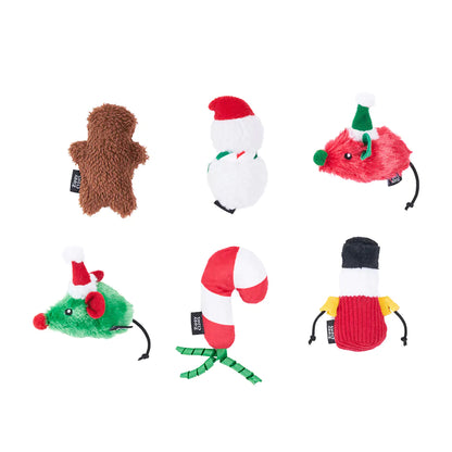ZippyClaws® Holiday Festive Cheer 6pk