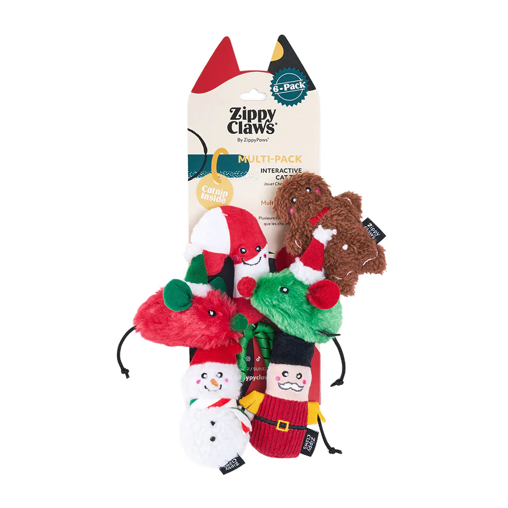 ZippyClaws® Holiday Festive Cheer 6pk