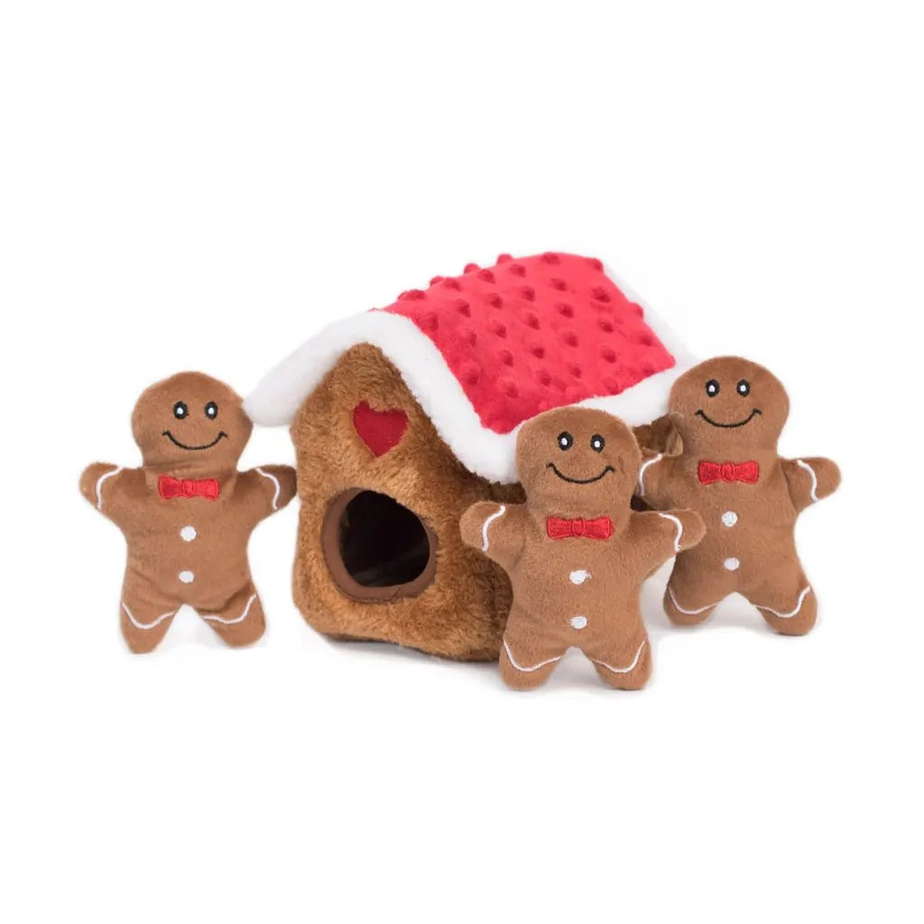 Holiday Burrow® Gingerbread House Plush