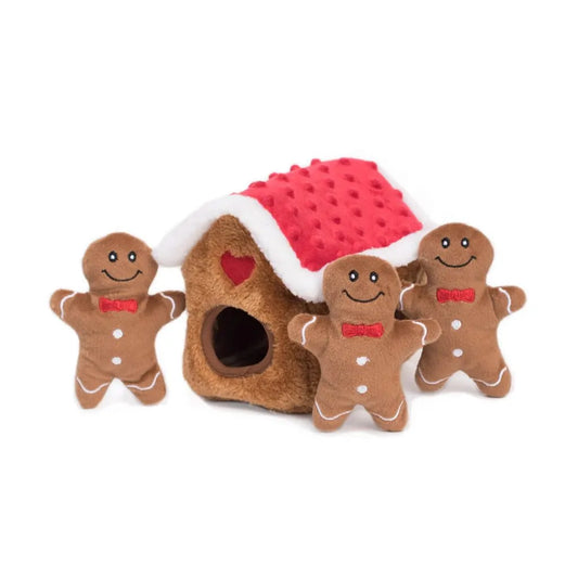 Holiday Burrow® Gingerbread House Plush