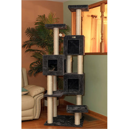 Multi-Level Cat Tower - Griant Real Wood