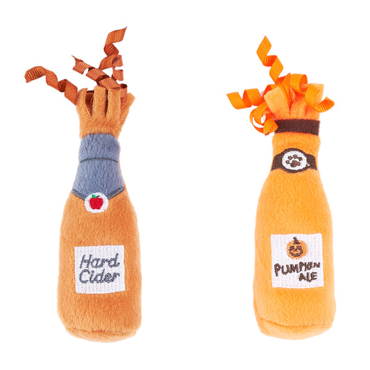 Hard Cider & Pumpkin Ale 2pk Cat Plush