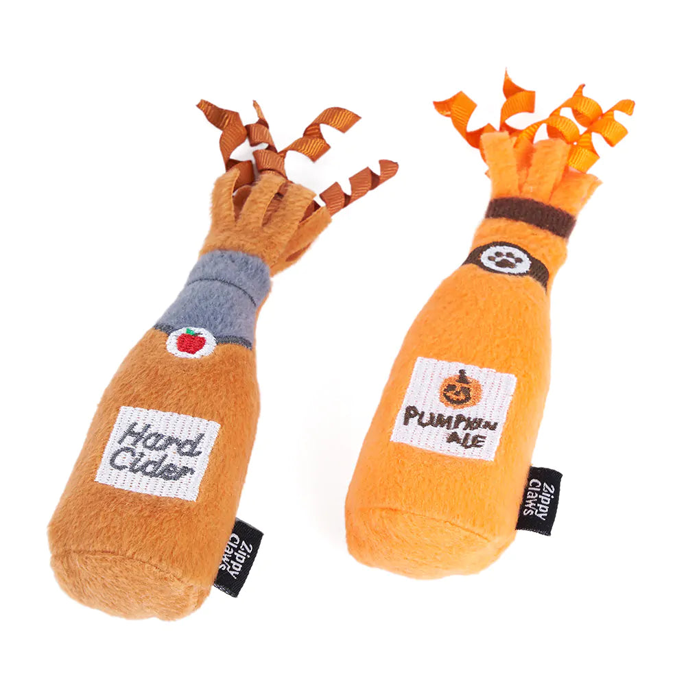 Hard Cider & Pumpkin Ale 2pk Cat Plush