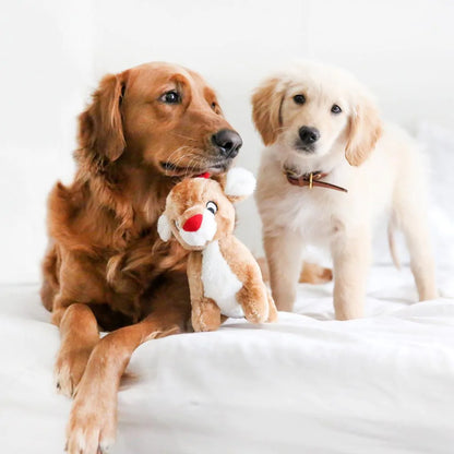 Holiday Deluxe Reindeer Plush