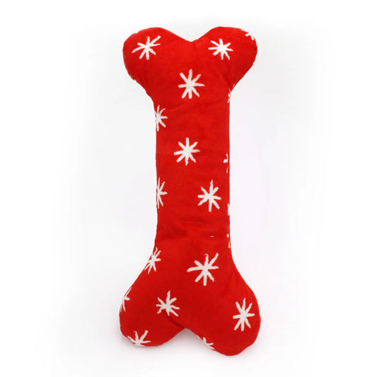 Holiday Jigglerz® Festive Bone Plush