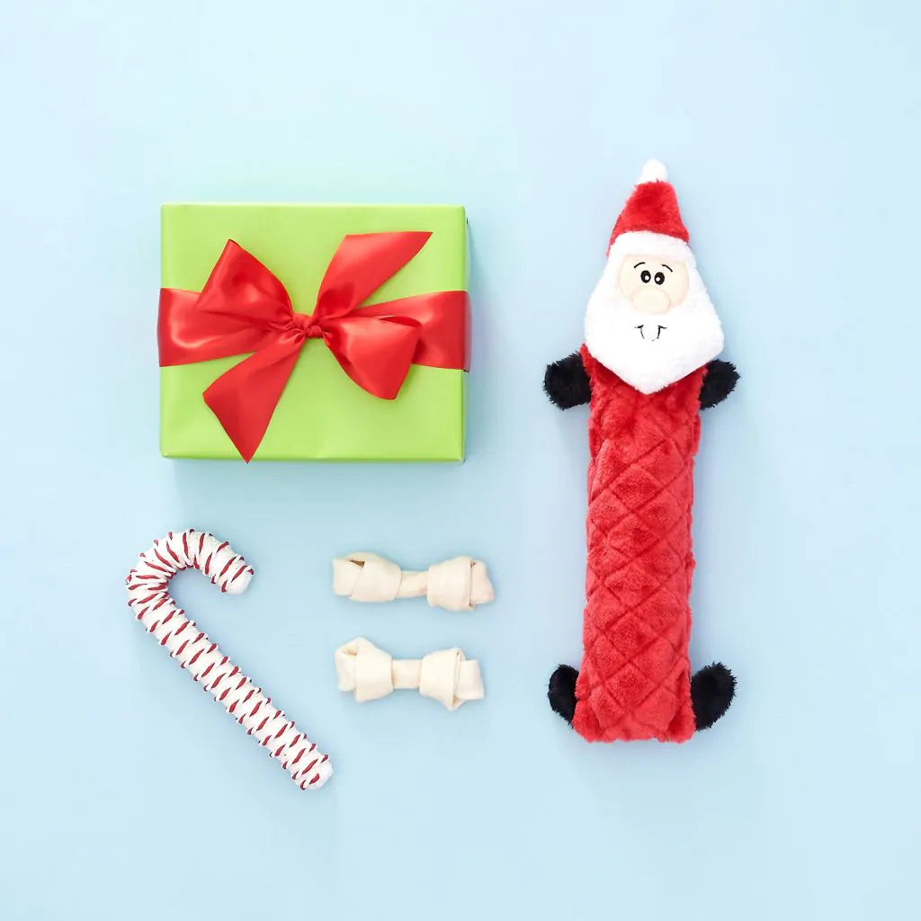 Holiday Jigglerz® Santa Plush
