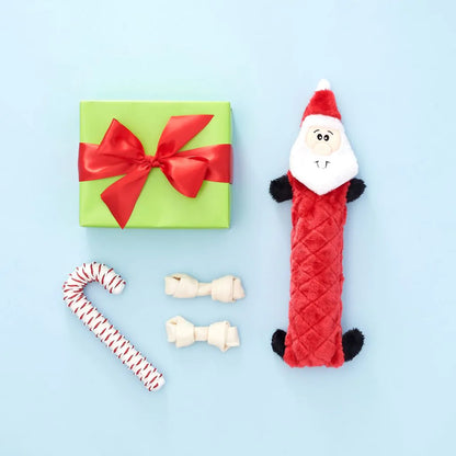 Holiday Jigglerz® Santa Plush
