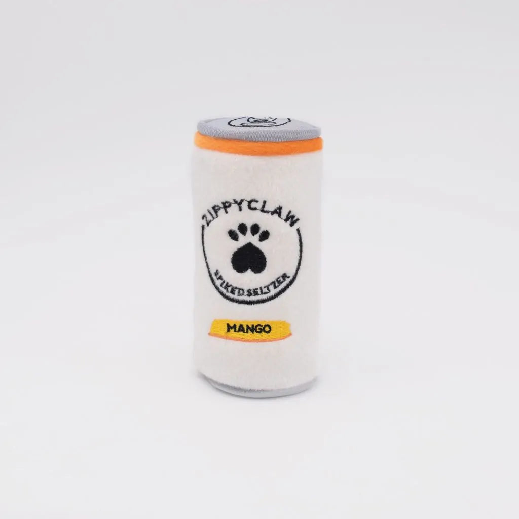 Squeakie Can - Zippy Mango Plush