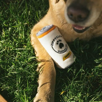 Squeakie Can - Zippy Mango Plush