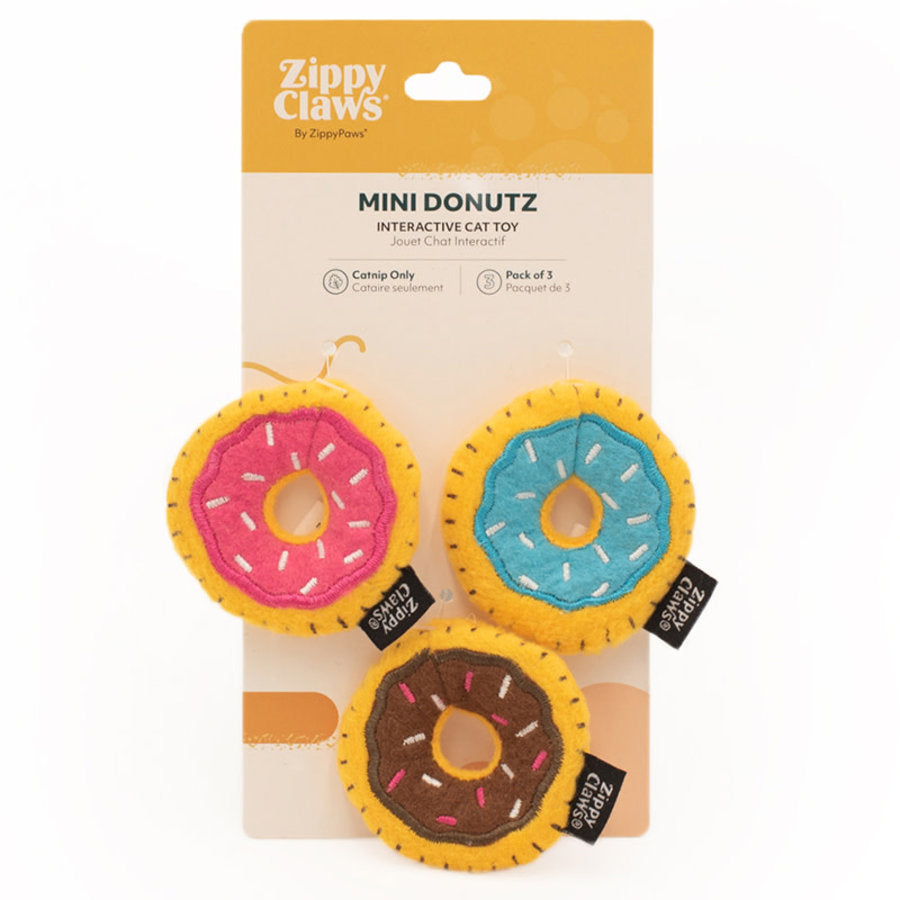 Mini Donutz 3-Pack Cat Plush