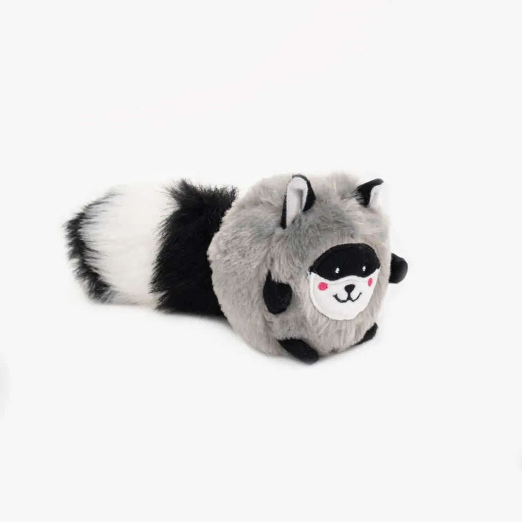 Bushy Throw - Raccoon Plush