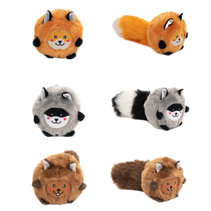 Bushy Throw - Raccoon Plush