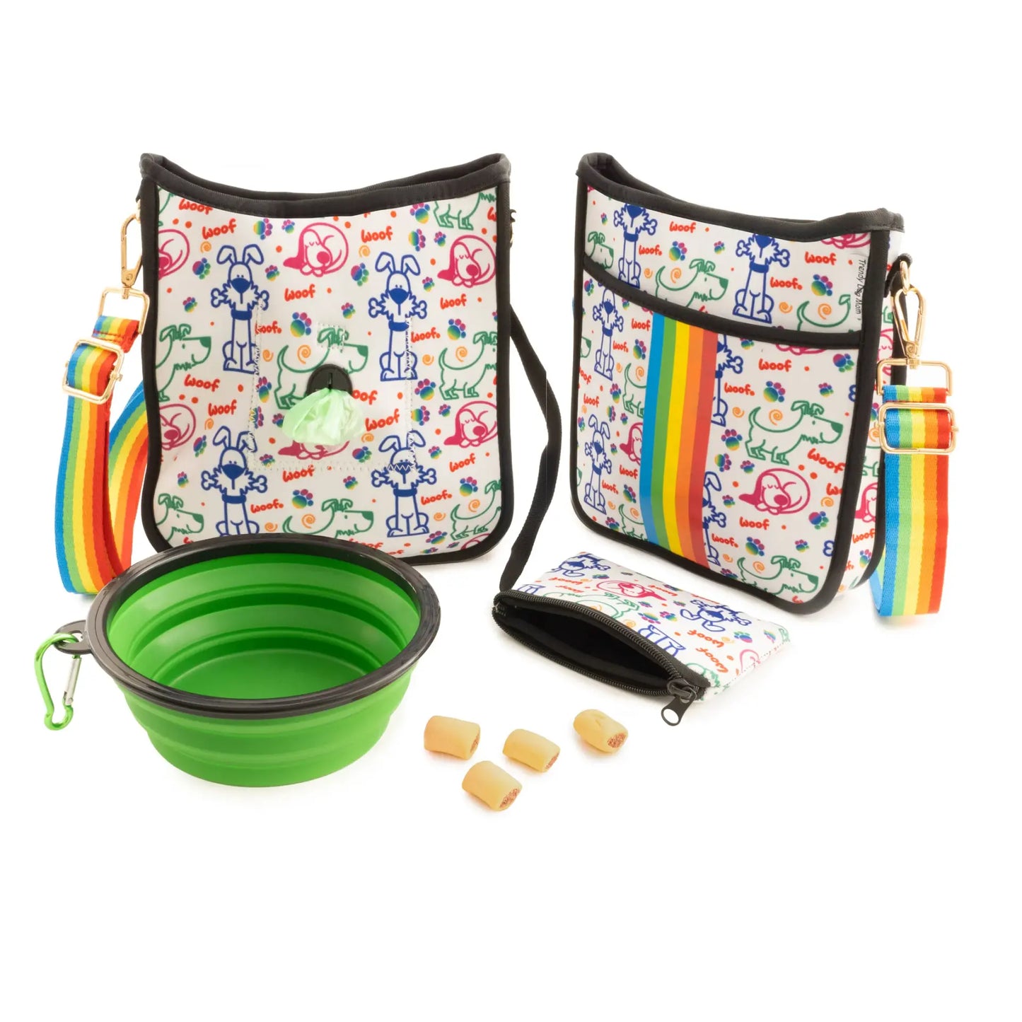 "Rainbow" Dog Walking Bag