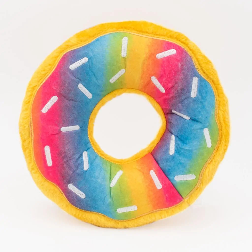 Jumbo Donutz - Rainbow Plush