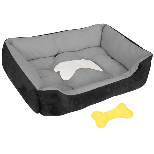 Rectangle Soft Warm Fleece Bed