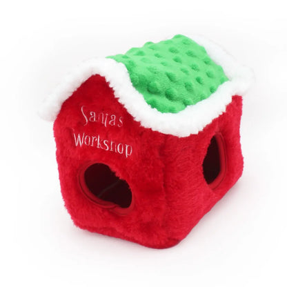 Holiday Burrow® Santa's Workshop Plush
