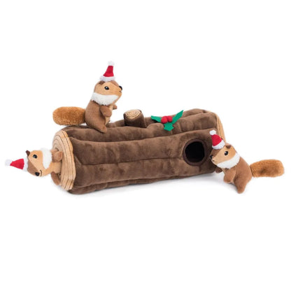 Holiday Burrow® Yule Log Plush