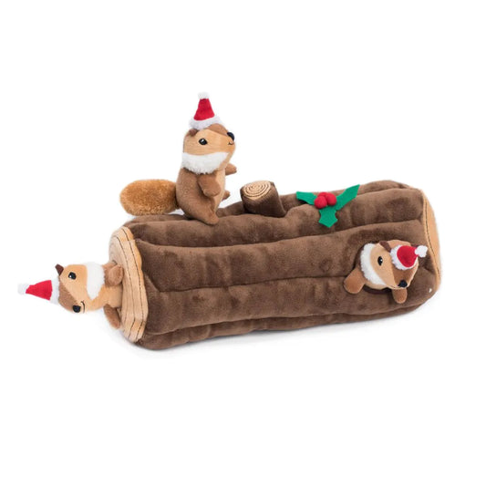 Holiday Burrow® Yule Log Plush