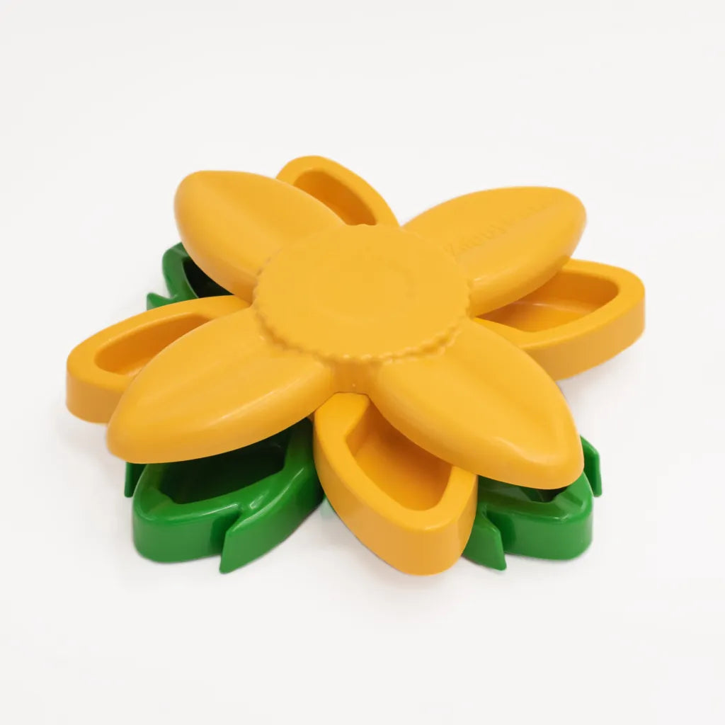 Puzzler Feeder Bowl - Sunflower